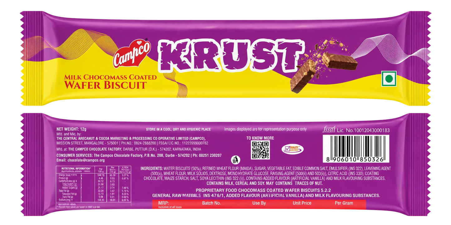 CAMPCO KRUST- 12Gms (44+1) Pieces