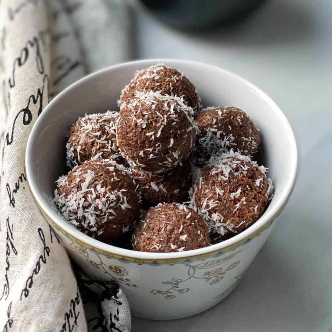 Choco Coconut Laddoo
