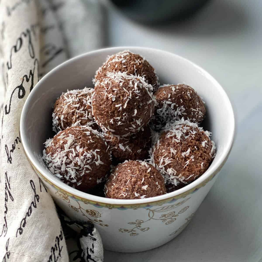 Choco Coconut Laddoo