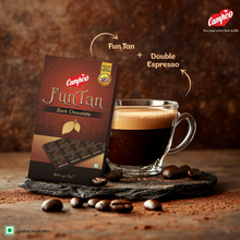 Campco Funtan Dark Chocolate – 50g × 10 Pieces