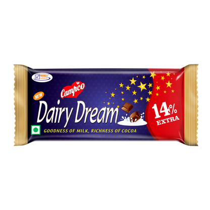 Campco Dairy Dream Milk Chocolate – 40g × 12 Pieces