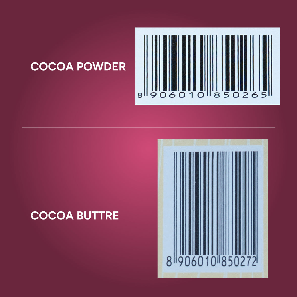 CAMPCO Cocoa Powder 80 g & Cocoa Butter 1 kg Combo