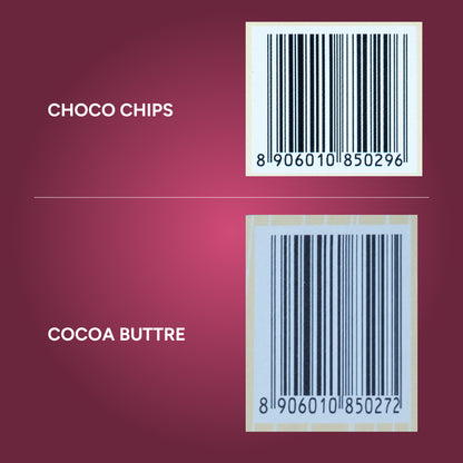 CAMPCO Dark Compound Chocochips 1 kg & Cocoa Butter 1 kg Combo