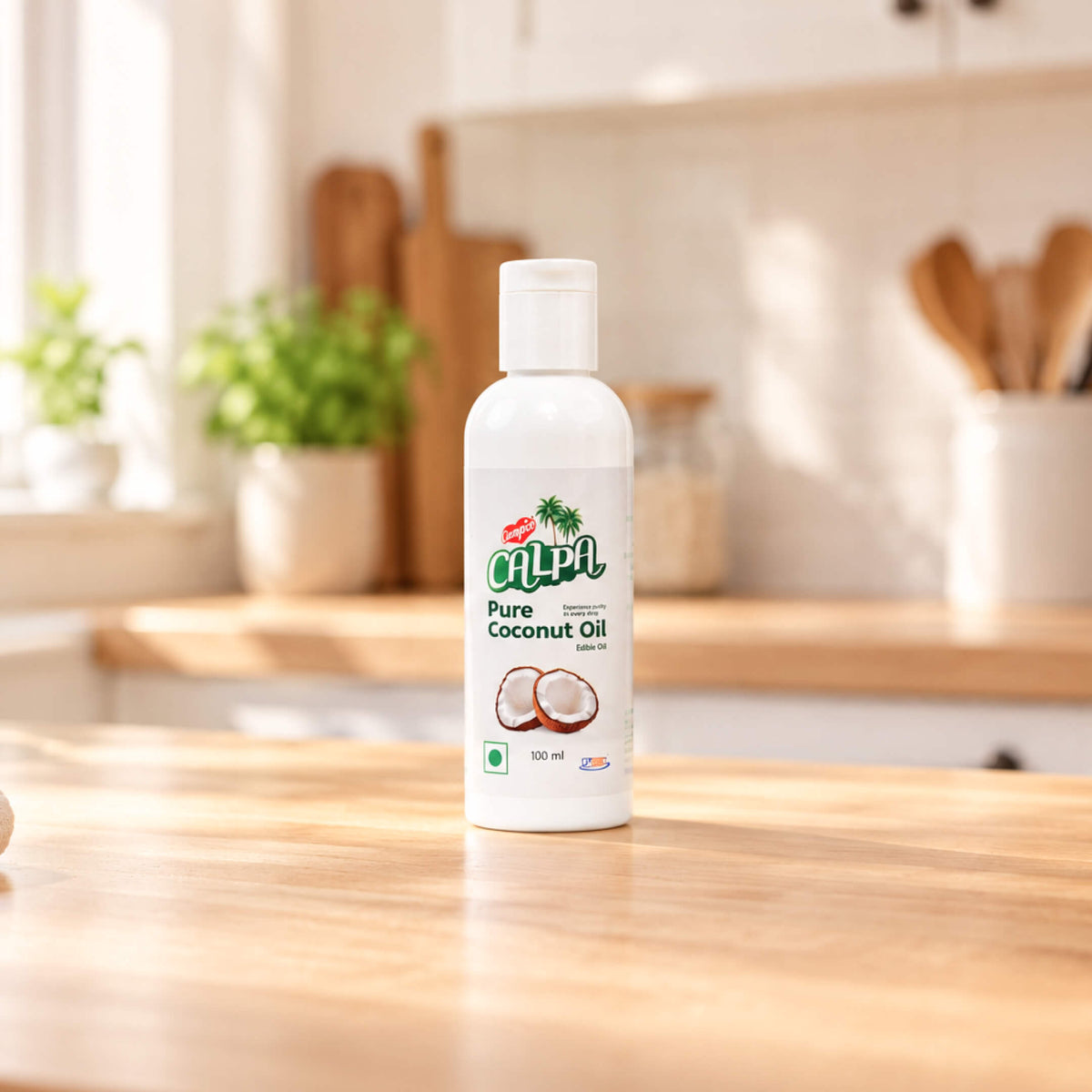 CAMPCO Calpa Pure Coconut Oil, 100 ml Each, Pack of 3