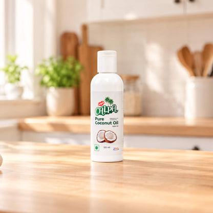 CAMPCO Calpa Pure Coconut Oil, 100 ml Each, Pack of 3