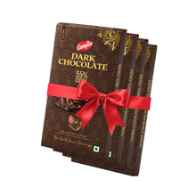 CAMPCO Dark Chocolate 55% Cocoa - Pack of 4 (4 x 150g)
