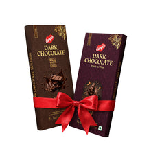 CAMPCO Dark Chocolate Combo Pack - 1 x Fruit 'n' Nut + 1 x 55% Cocoa (2 x 150g)