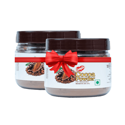 CAMPCO Unsweetened Dutch-Processed Cocoa Powder, 80 g Each, Pack of 2
