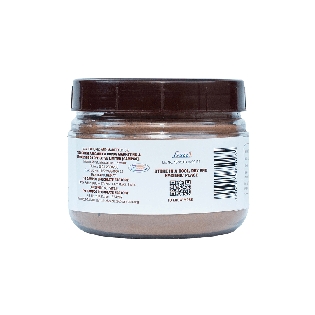 CAMPCO Unsweetened Dutch-Processed Cocoa Powder, 80 g Each, Pack of 2