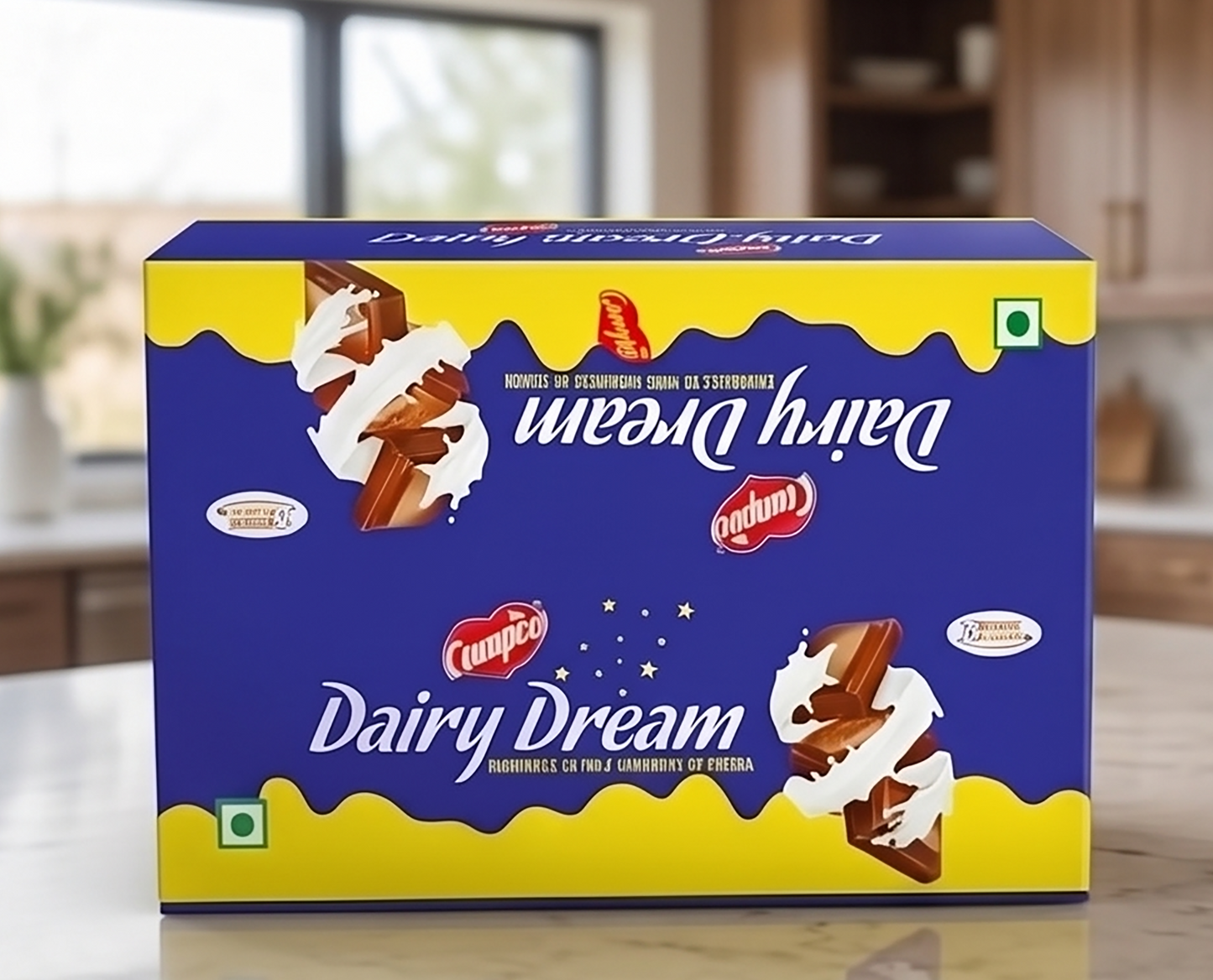 CAMPCO Dairy Dream Milk Chocolate – 33g × 12 Pieces
