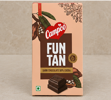 Campco Funtan Dark Chocolate 50 gm (MRP 80)
