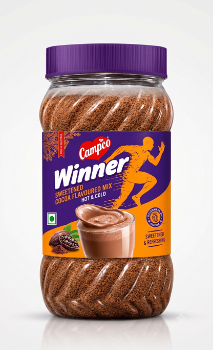 Campco Winner Cocoa Beverage Mix 400g Jar MRP 180/-