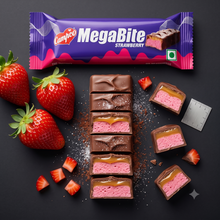 Campco MegaBite Strawberry New – 21g × 24 + 1 free (MRP 240)