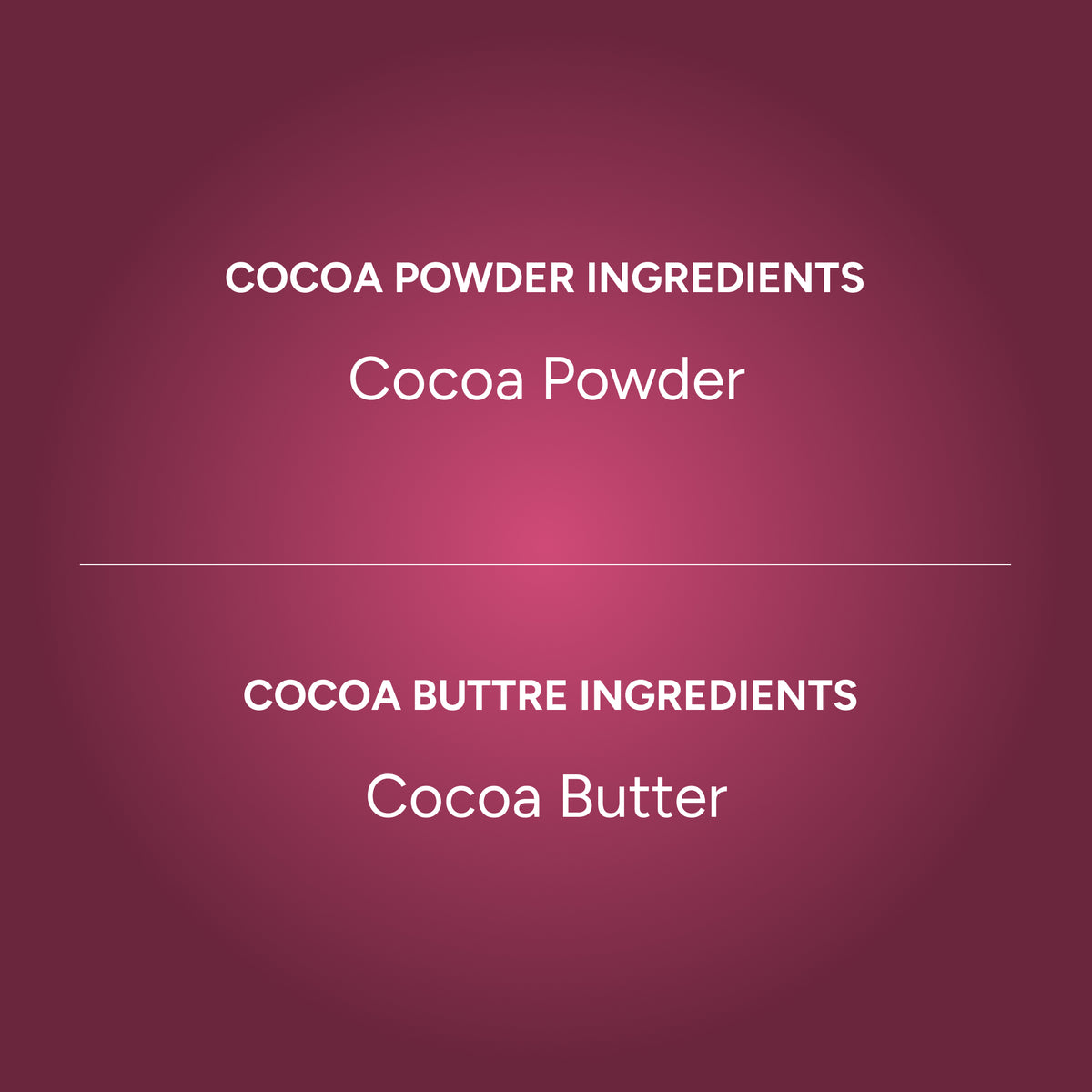CAMPCO Cocoa Powder 80 g & Cocoa Butter 1 kg Combo