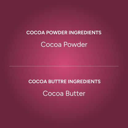 CAMPCO Cocoa Powder 80 g & Cocoa Butter 1 kg Combo