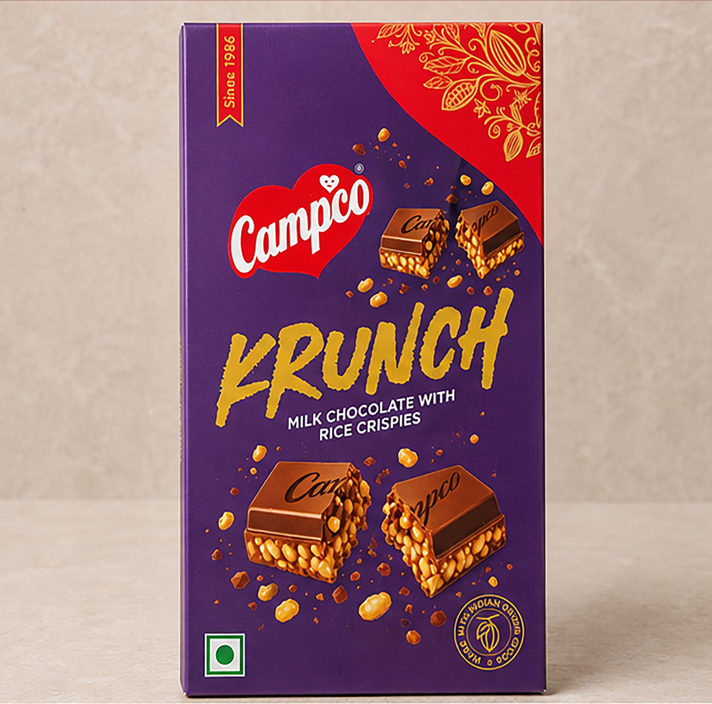 Campco Krunch – 50g × 10 Pieces (MRP 800)