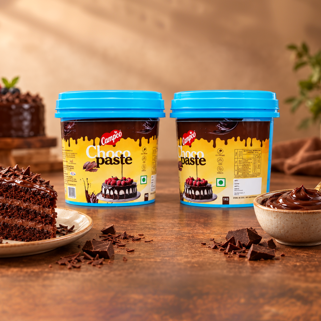 CAMPCO Chocopaste 1 kg & Cocoa Butter 1 kg Combo