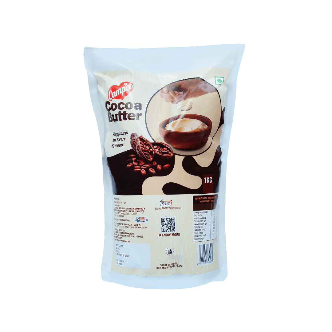 CAMPCO Cocoa Butter, 1 kg