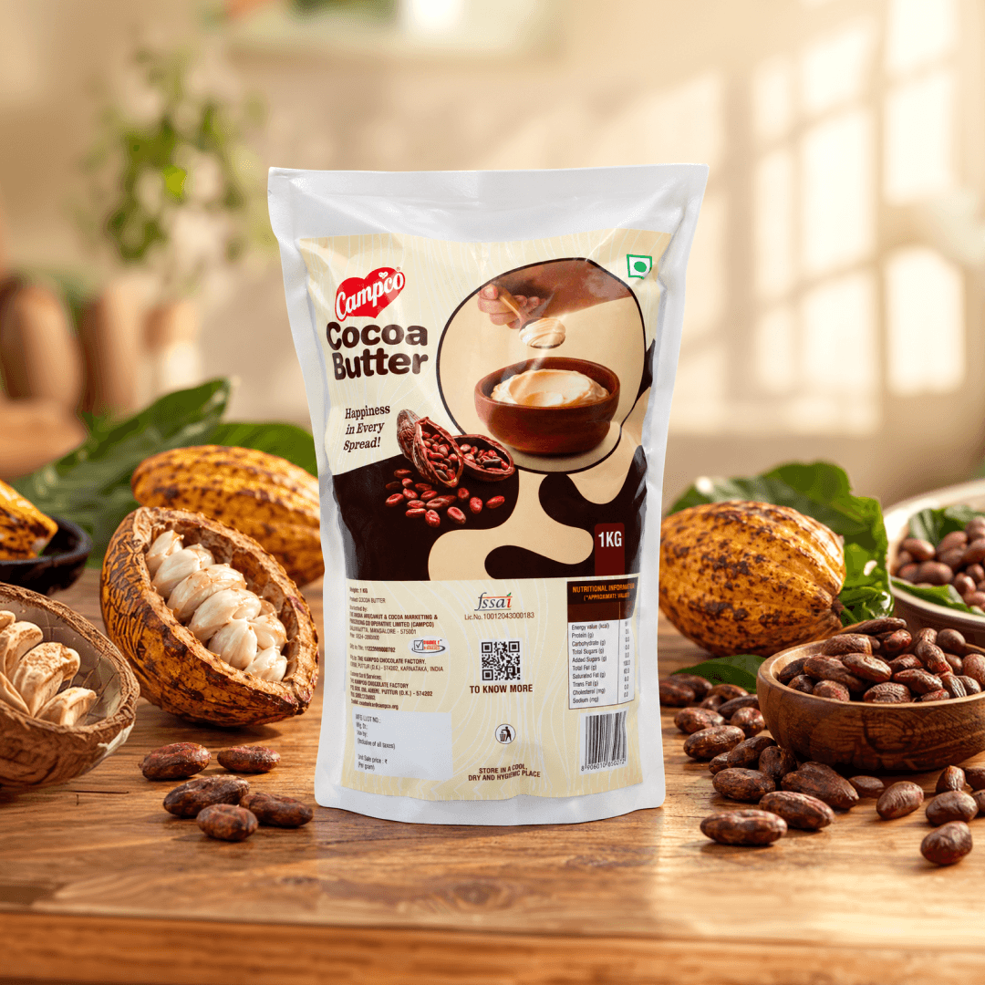 CAMPCO Cocoa Powder 80 g & Cocoa Butter 1 kg Combo