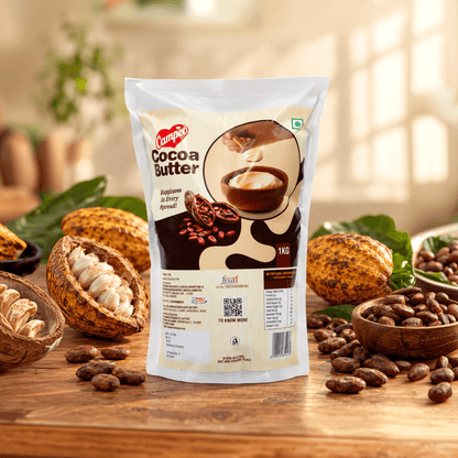CAMPCO Cocoa Powder 80 g & Cocoa Butter 1 kg Combo