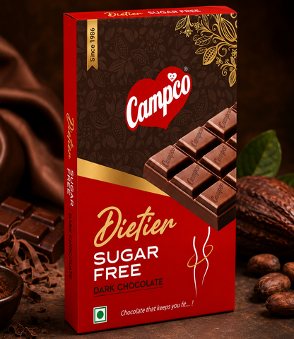 Campco Dieter Sugar-Free Dark Chocolate (MRP 80)