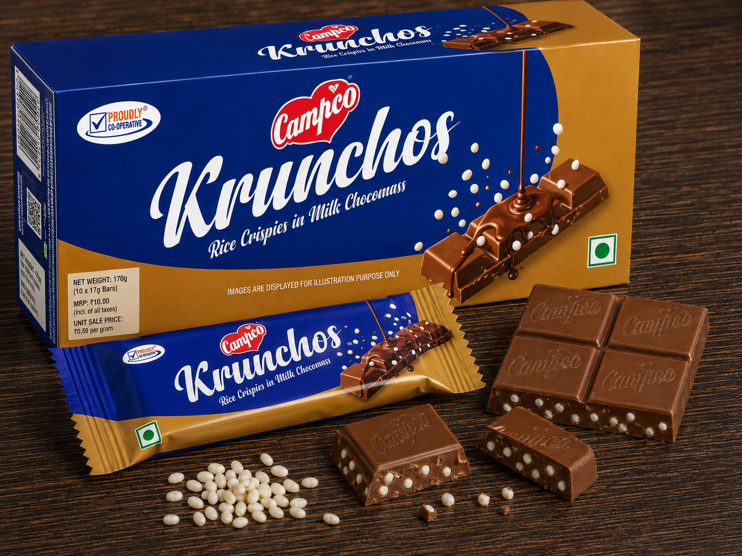 Campco Krunchos – 17g × 30 + 1 Free (MRP 300)